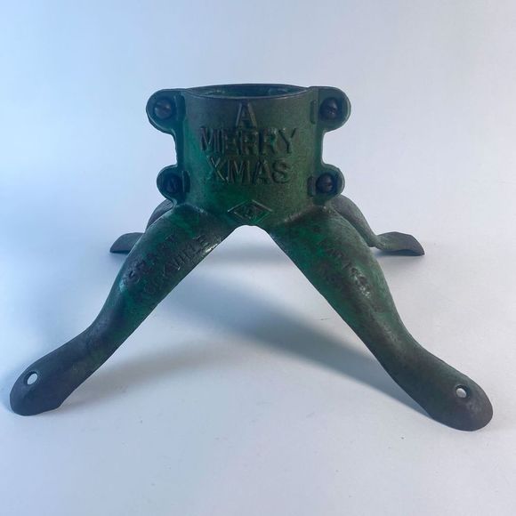 1930’s Cast Iron Christmas Tree Stand - Picture 1 of 9